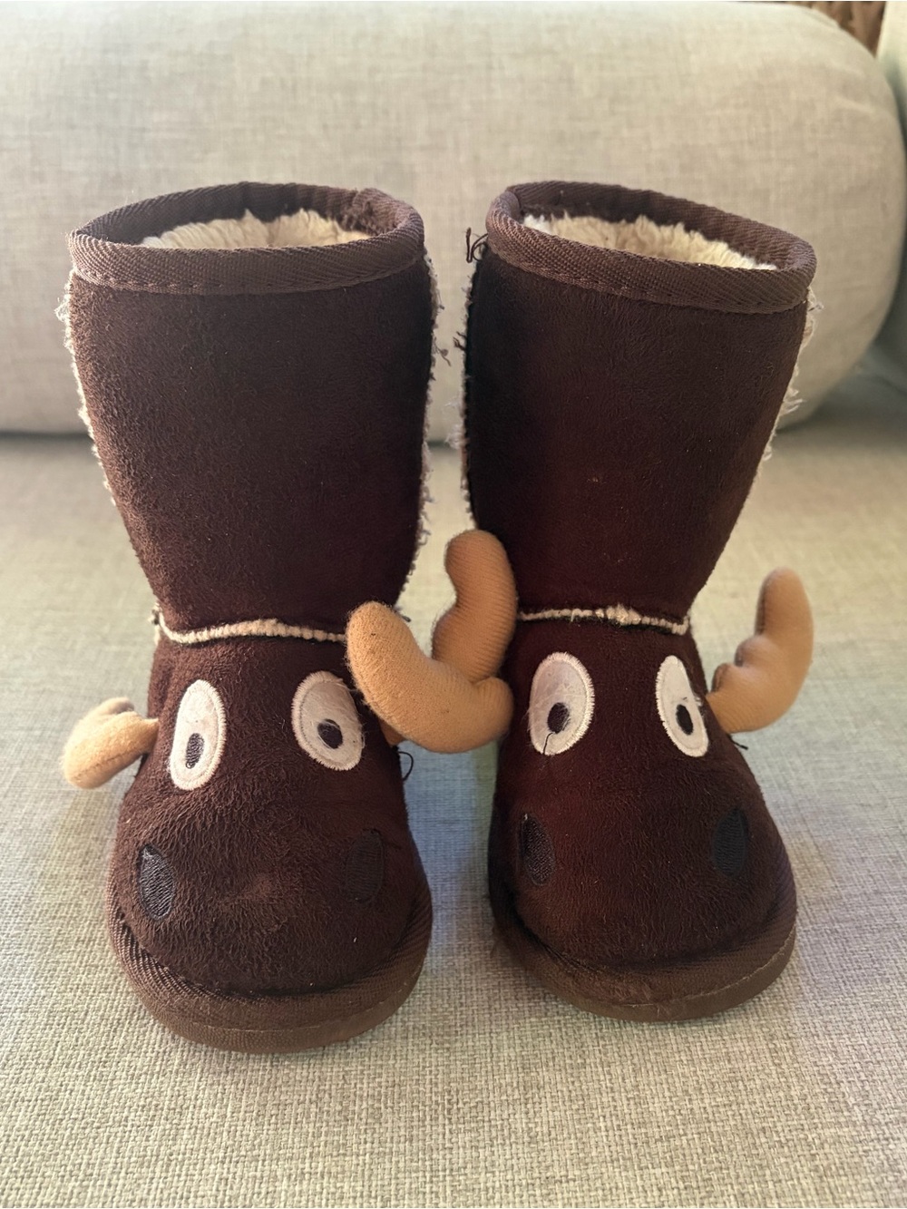 Lazy One Moose Slipper Boot - Size 6-7